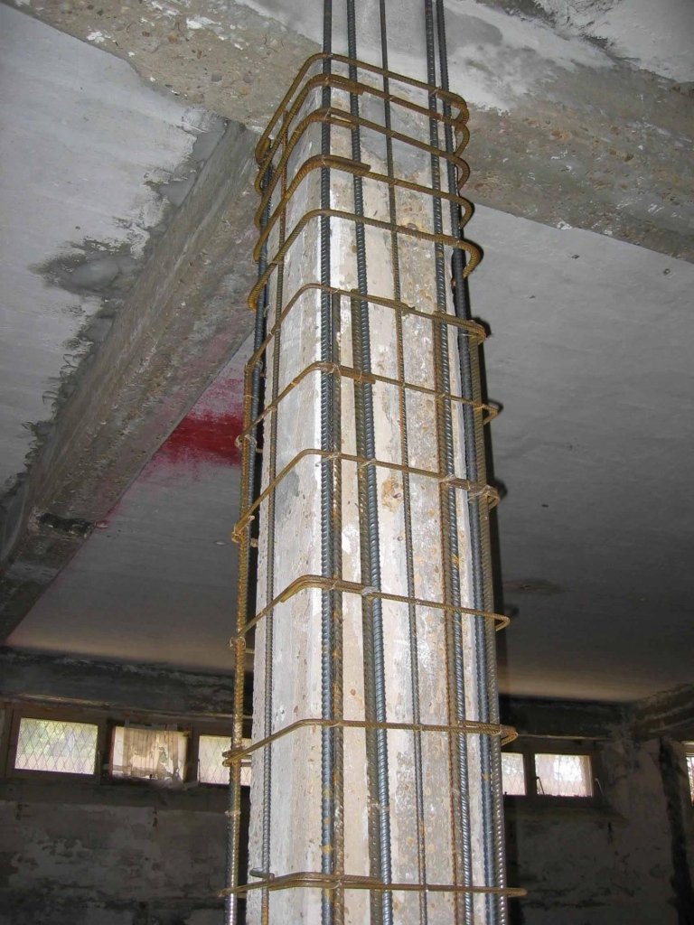 rinforzamento pilastro