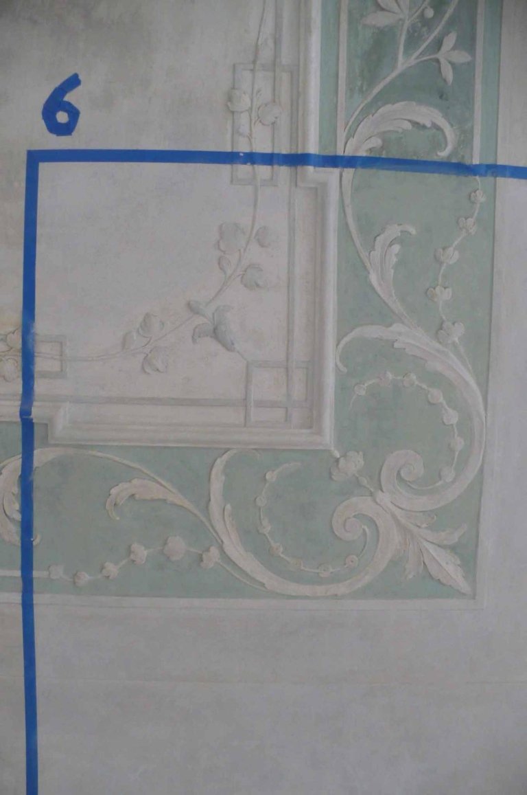 restauro parete affrecsta