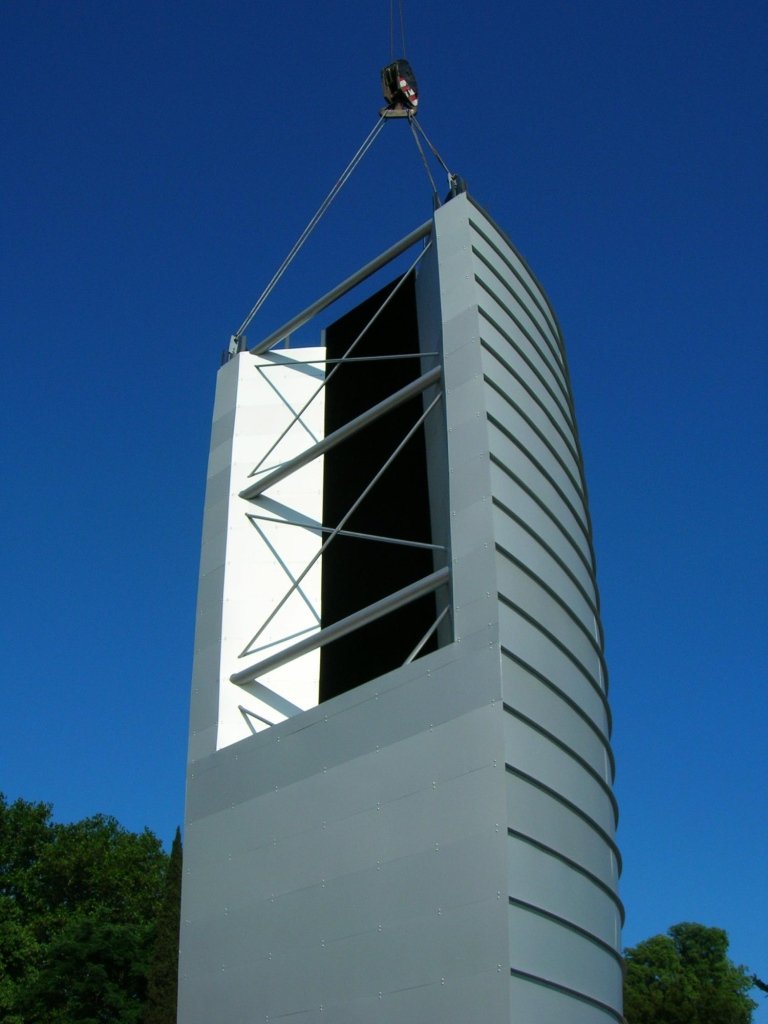 montaggio opera artistica