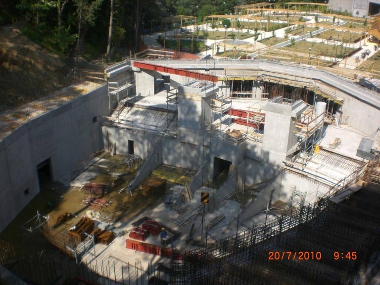 vista cantiere dall'alto