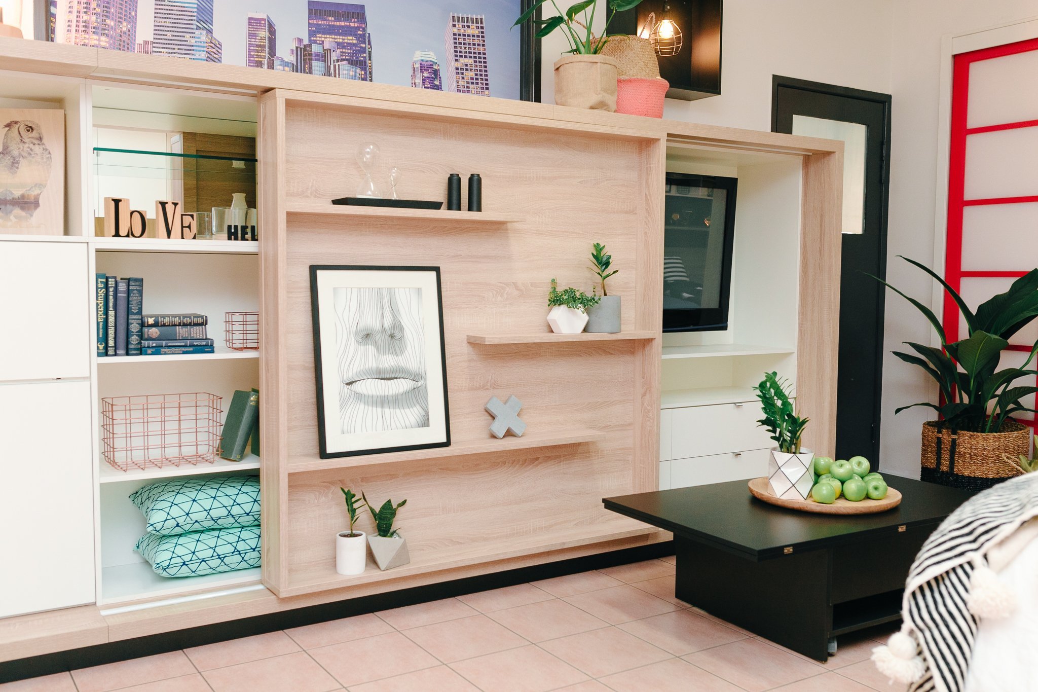 entertainment units and wall units