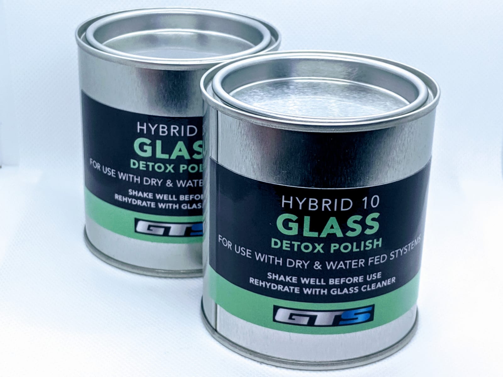 How do you remove scratches from glass?