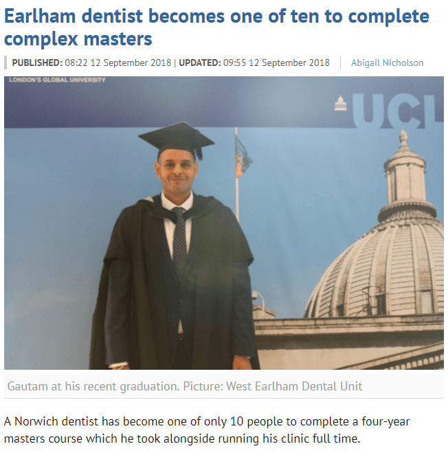 Masters in Science of Restorative Dental Practice