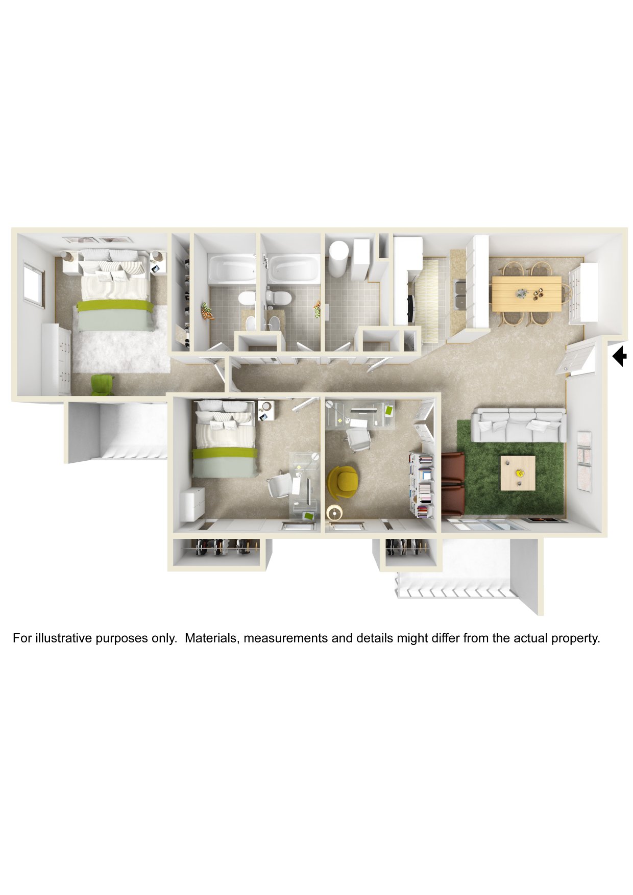 Floorplans Riva Ridge Apartments