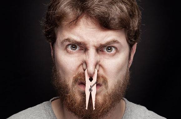 View of a septic tank 