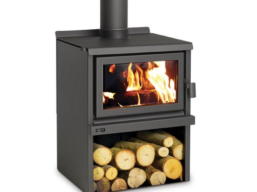 black kent wood fire