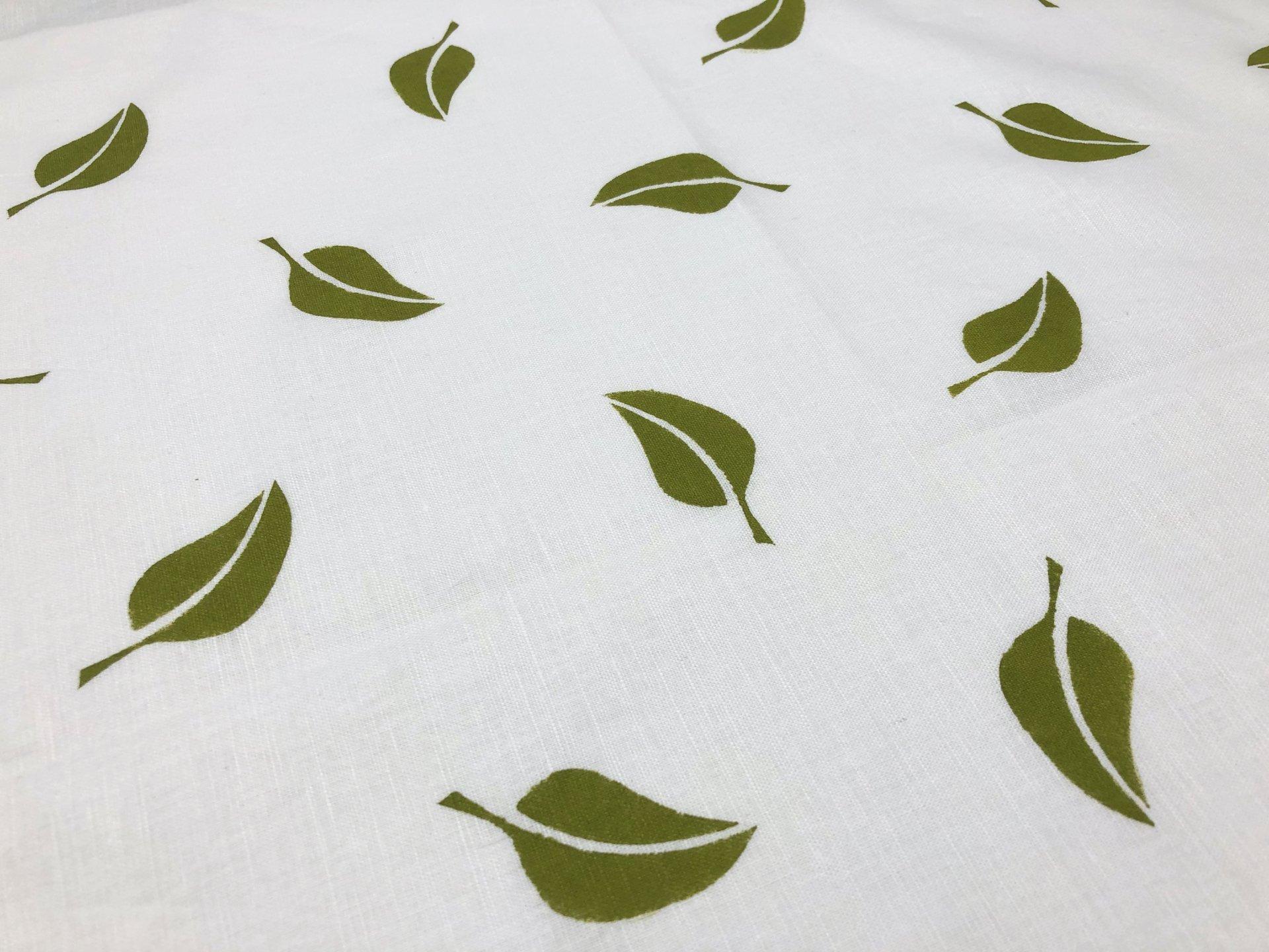 Stencilling onto fabric