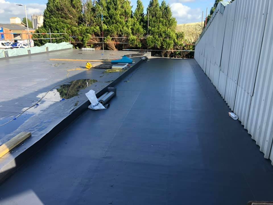 Single ply membranes CDM Industrial Roofing & Cladding