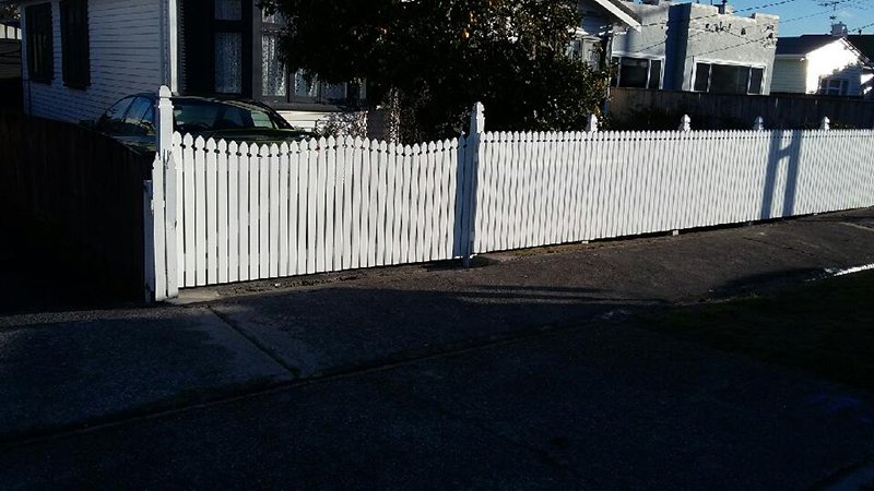 View of the fencing installed by experts 