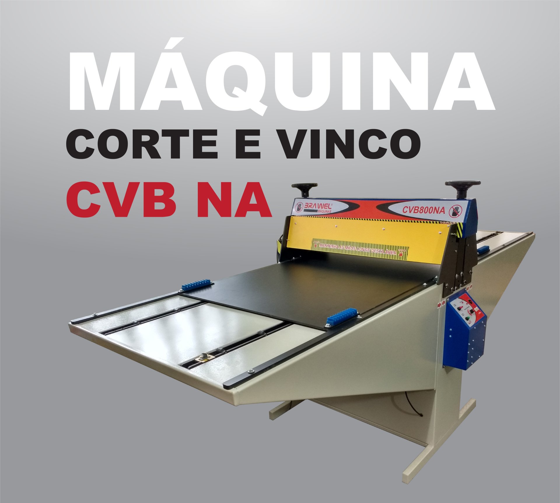 Corte e Vinco - Máquina para Caixa de Pizza