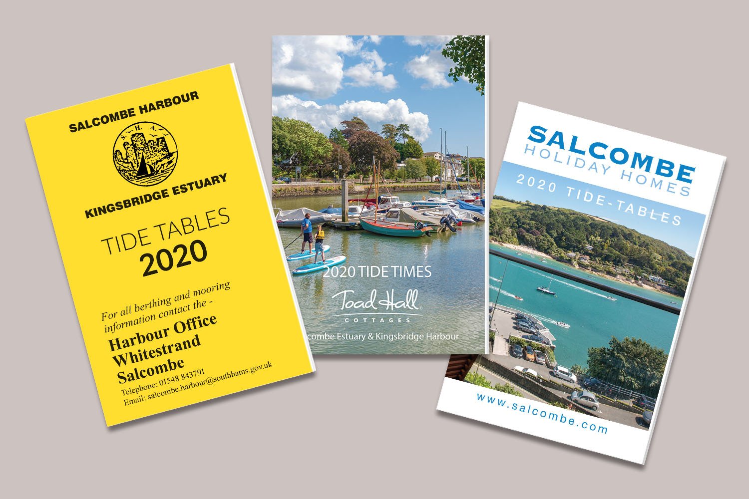 Tide Table Printing, Salcombe Harbour &amp; Kingsbridge Estuary Predictions