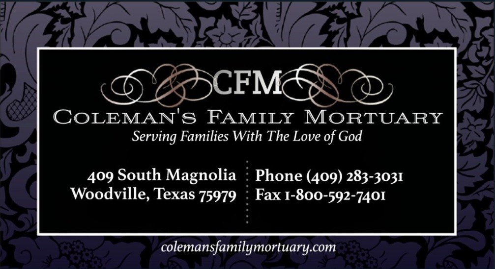 Coleman's Family Mortuary Obituaries Funeral Services