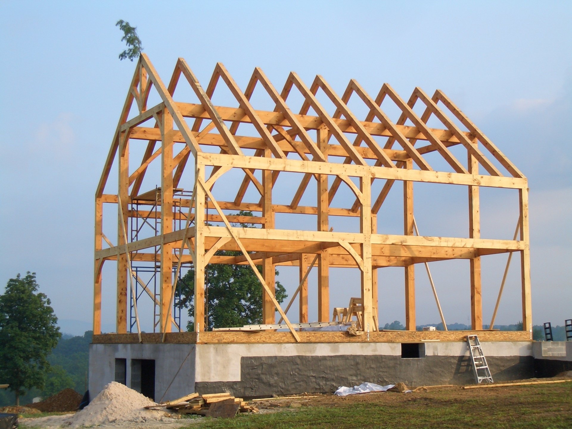 Timber Frame Project Gallery | Green Mountain Timber Frames