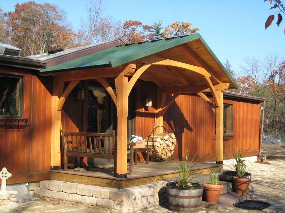 Timber Frame Project Gallery | Green Mountain Timber Frames