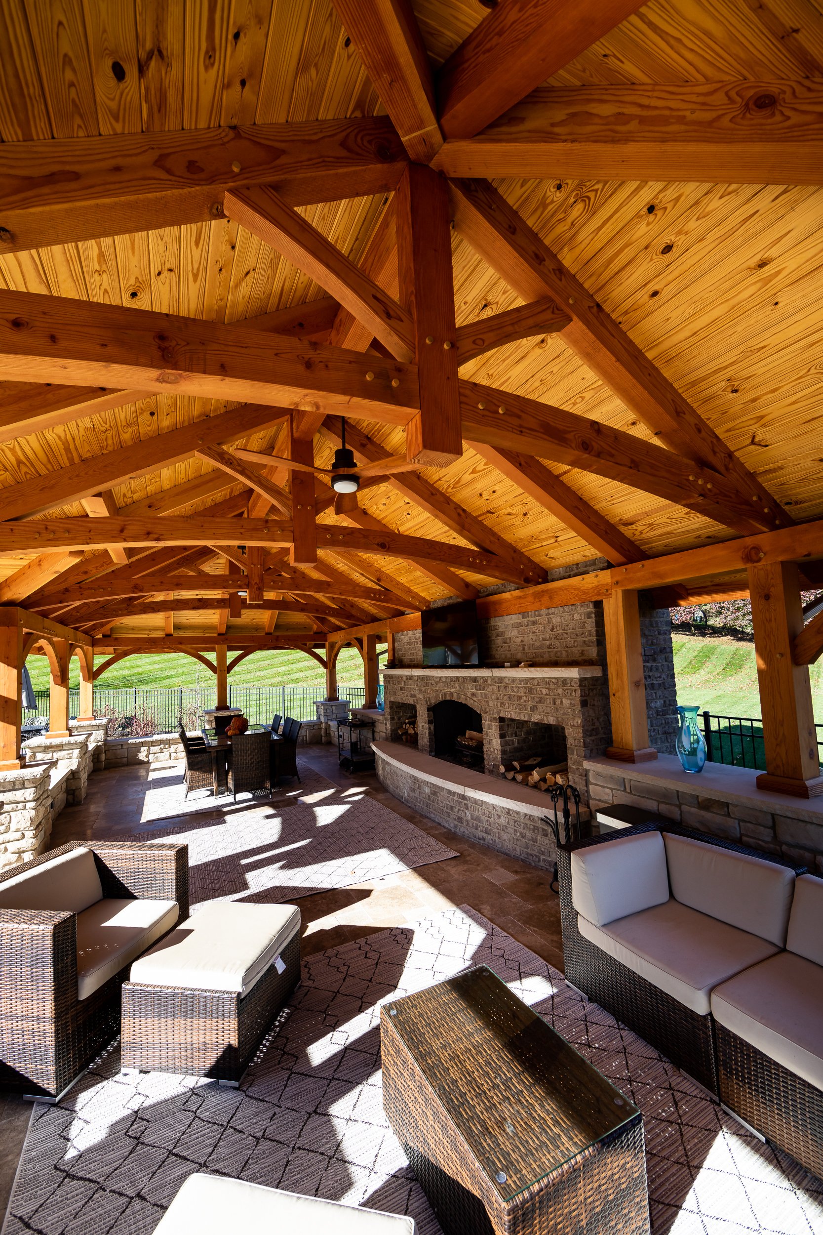 Timber Frame Project Gallery | Green Mountain Timber Frames