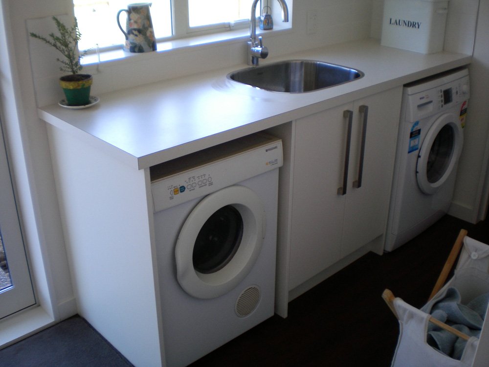View of the kitchen designed by experts in Christchurch