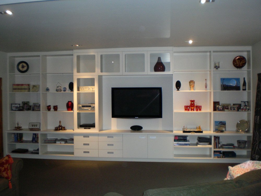 View of the TV Cabinet designed by experts