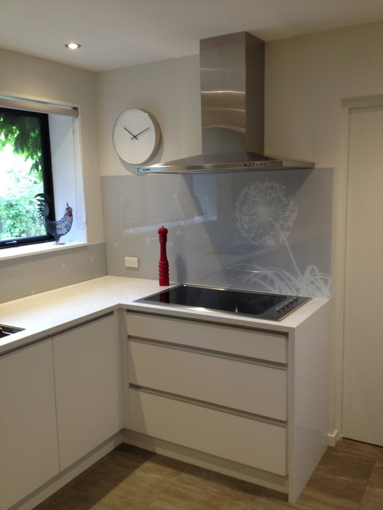 View of the kitchen designed by experts in Christchurch