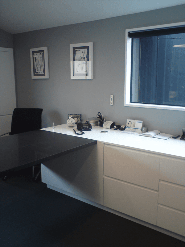 View of the kitchen fitted with various accessories in Christchurch