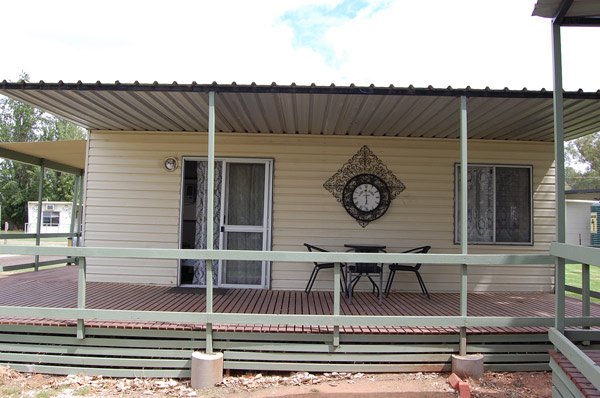 permanent cabin in caravan park