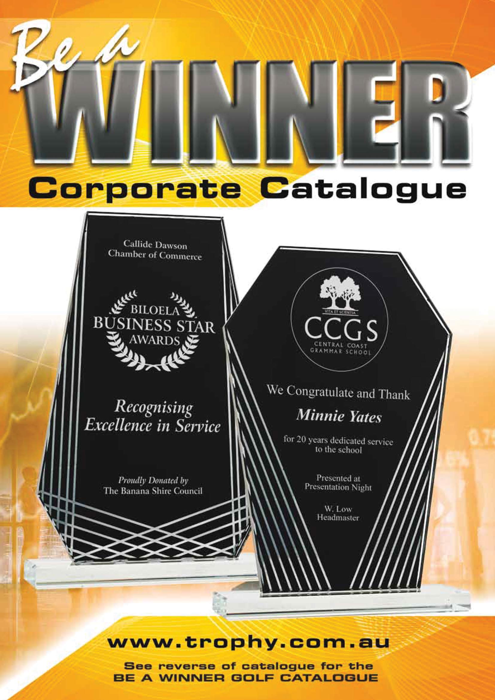 Corporate Trophies in Australia Wimmera Trophies & Gifts