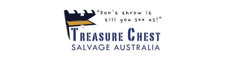 junk removal treasure chest logo