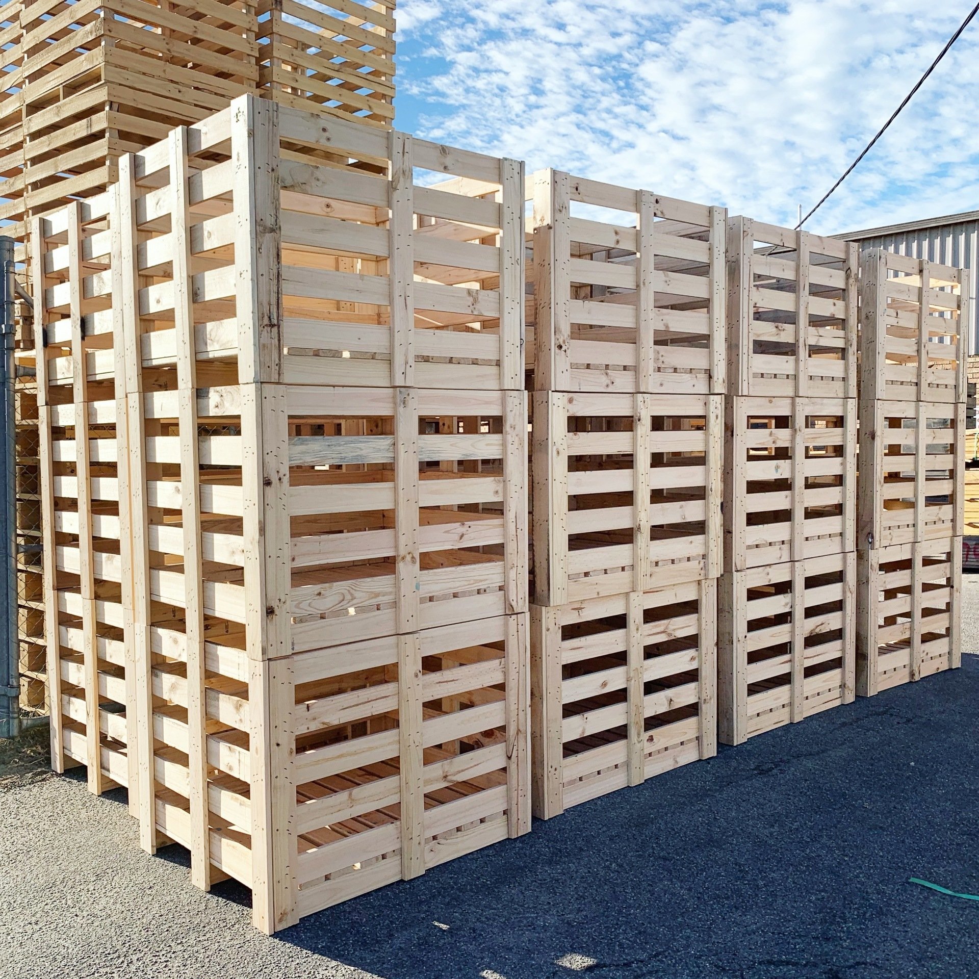 Timber Crates in Perth 1/2 Price Pallets