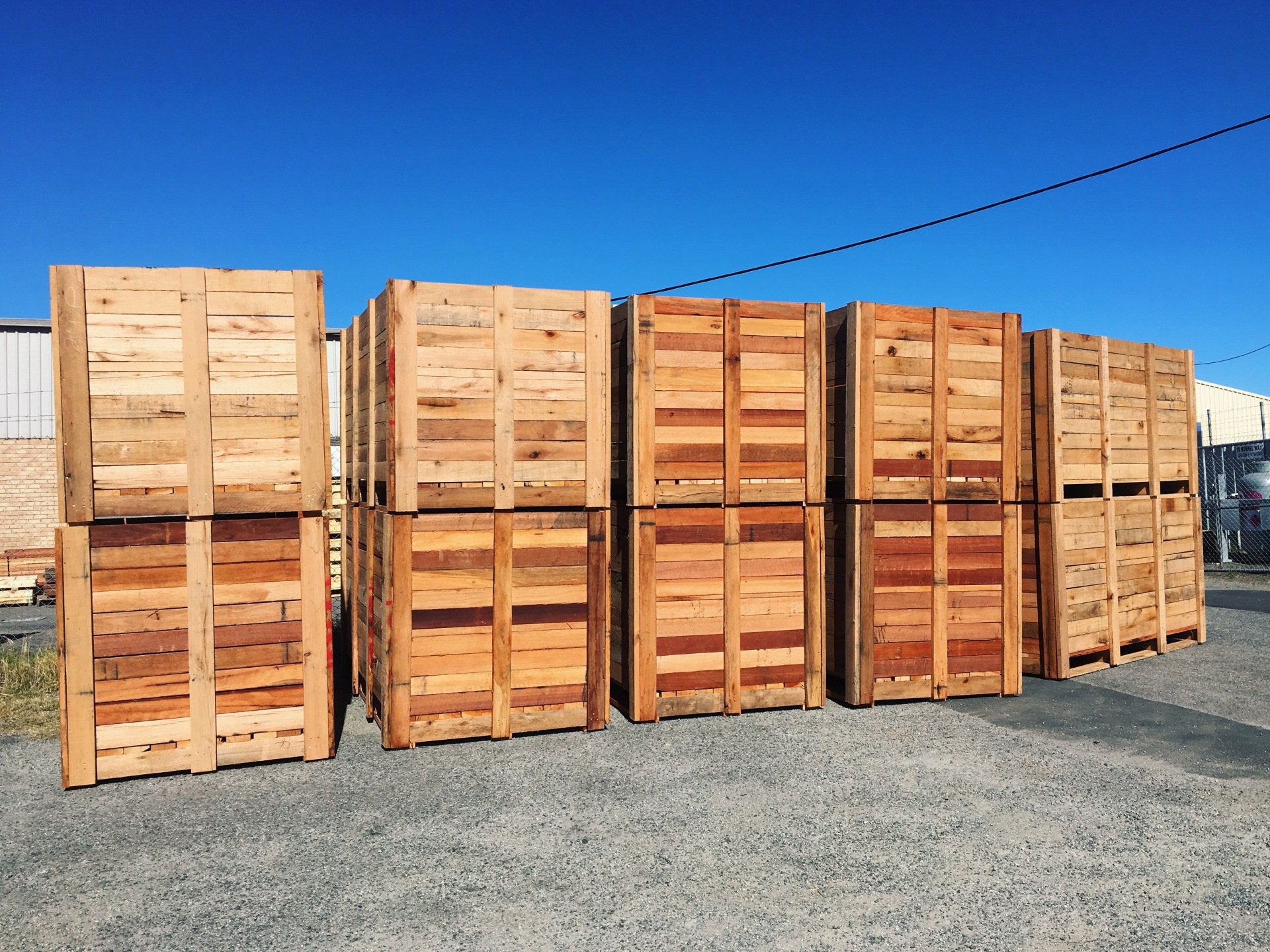 Timber Crates in Perth 1/2 Price Pallets