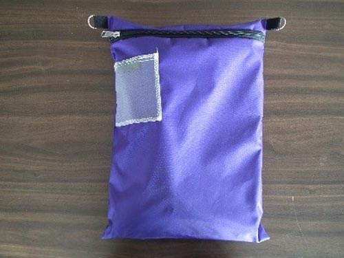 Blue color evac sheet with bag