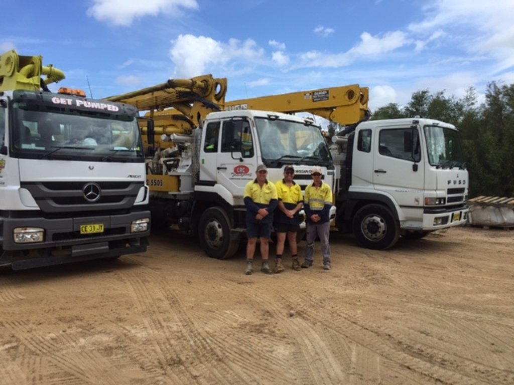 Concrete pumps Hire Grafton, Lismore, Coffs Harbour, Ballina Big