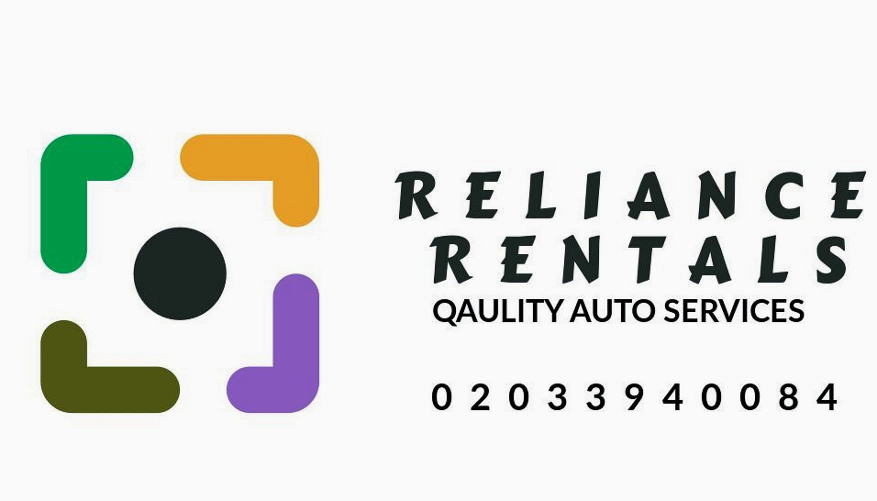 Private hire vehicle suppliers Reliance (GB) Ltd
