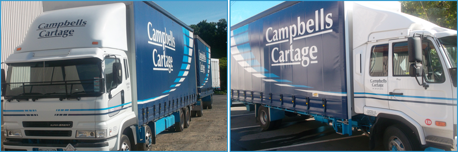 Transport solutions truck in Auckland