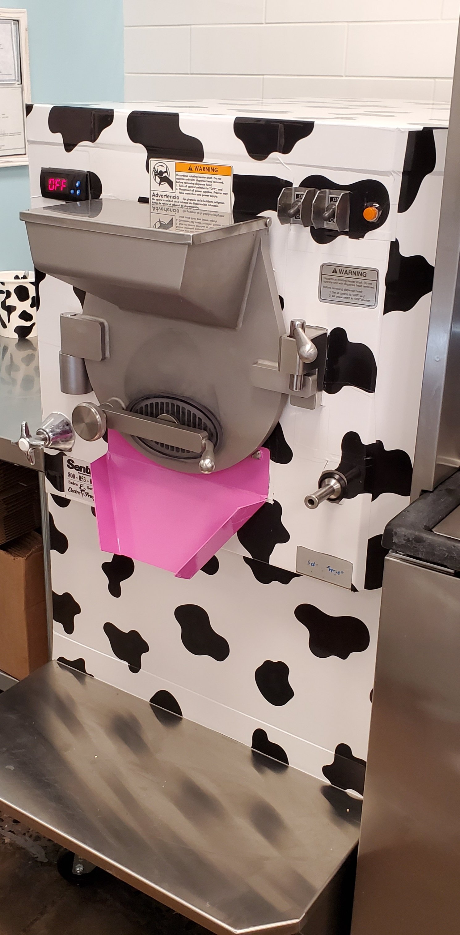 The Udder Bar Serving Premium Ice Cream