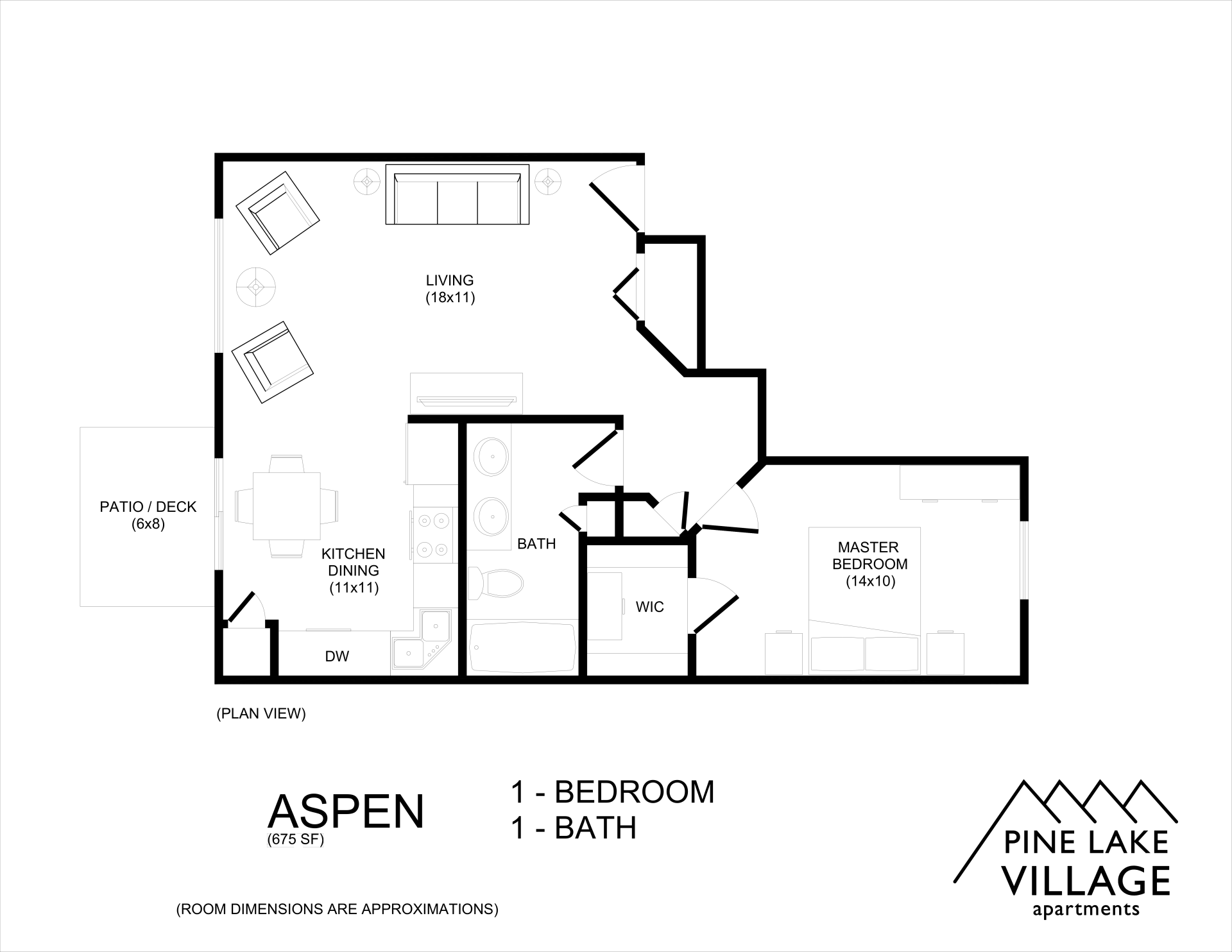 Layouts Pine Lake Village Apartments