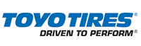 The logo for toyo tires is driven to perform.