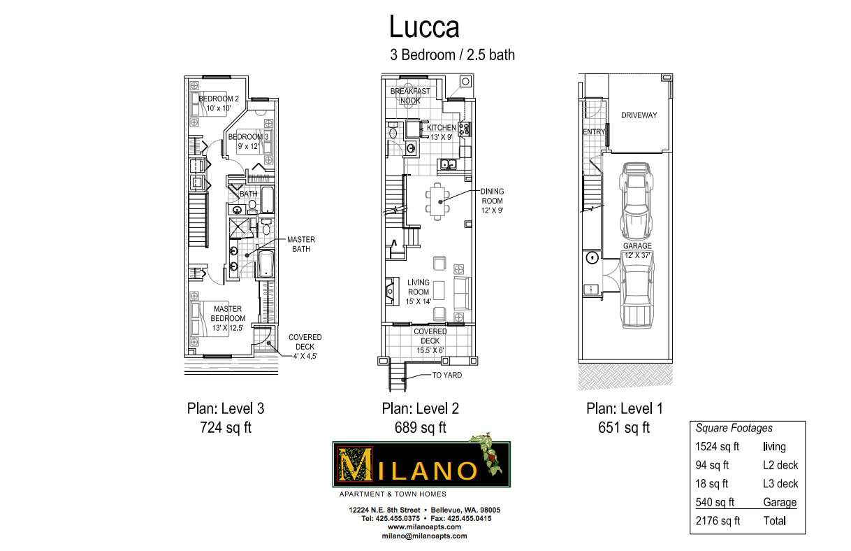 Milano Townhomes Milano Apartment and Town Homes, LLC