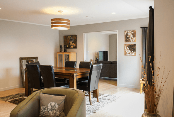 Improving the style and flow of a Taranaki home Modern Taranaki renovation