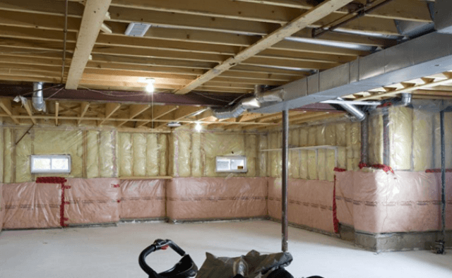 Basement insulation