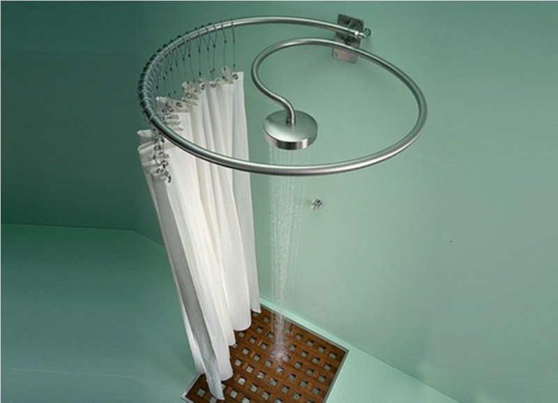 Smart shower rail design and technology
