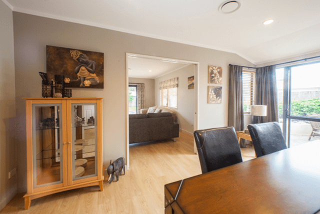 Pzazz Building modernised this Taranaki home Taranaki dining and living area