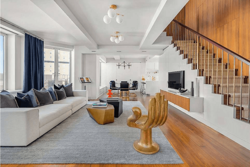 Keith Richards' NY apartment is under-stated and elegant