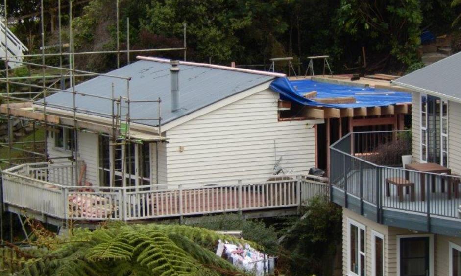 Step 1 in Wellington home extension