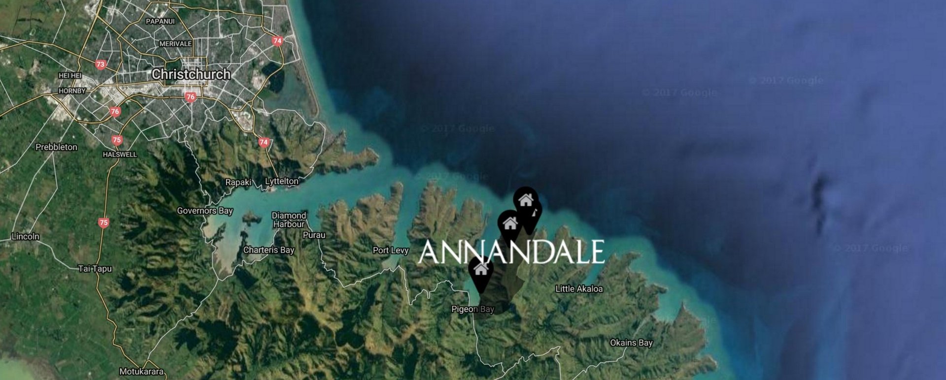 Located just one hour from Christchurch, Annandale is still a working farm Annandale Farm Canterbury