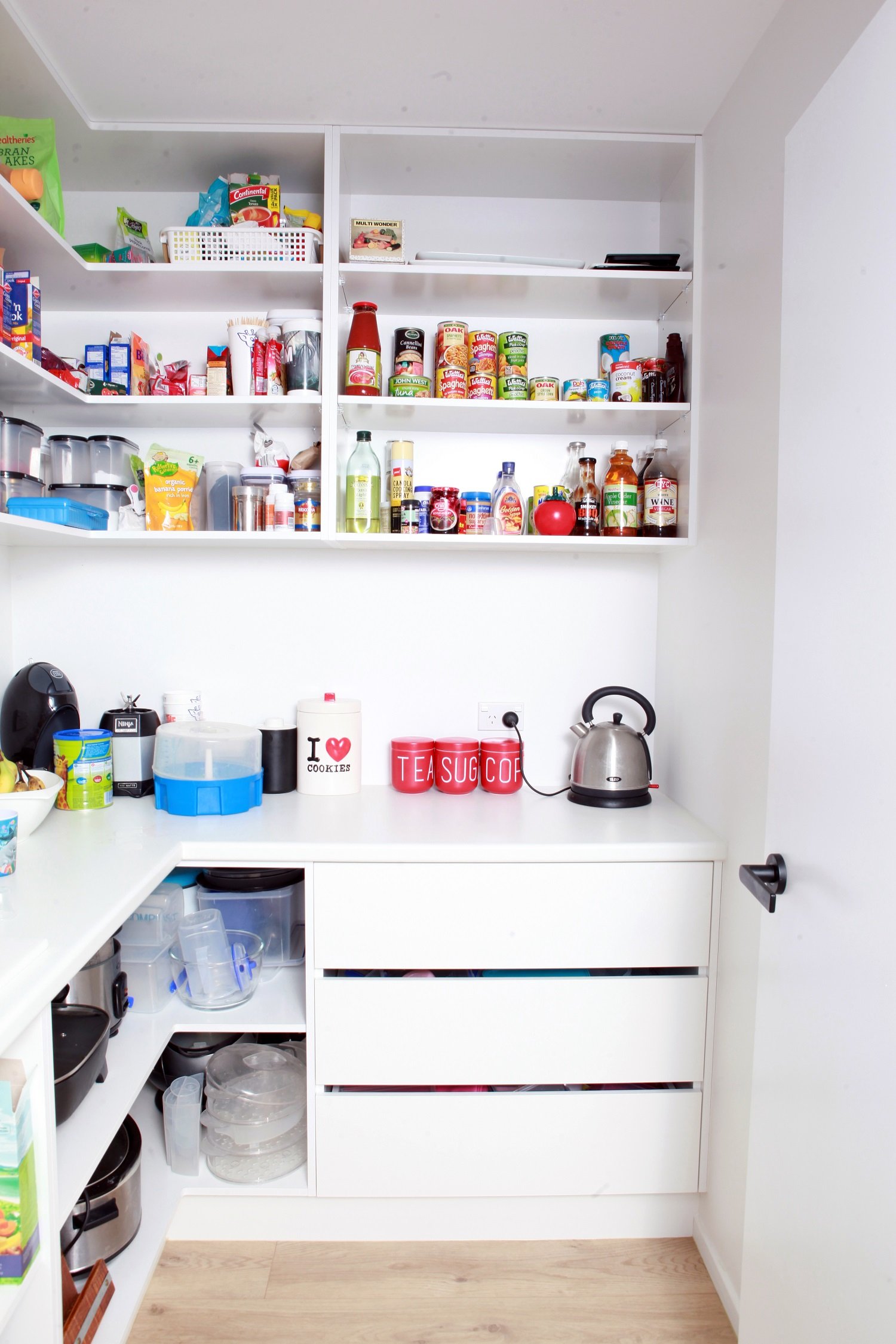 The home's walk-in butler's pantry