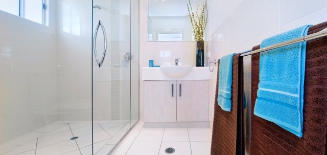 Wet area and glass showers