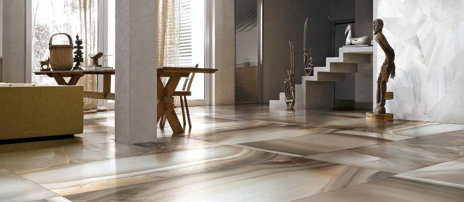 Ultra-light floor tiles