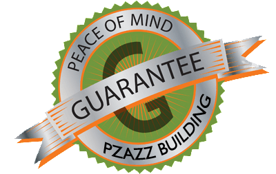 Pzazz Building Peace of Mind Guarantee