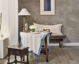 Saladino was a pioneer of scratch plaster