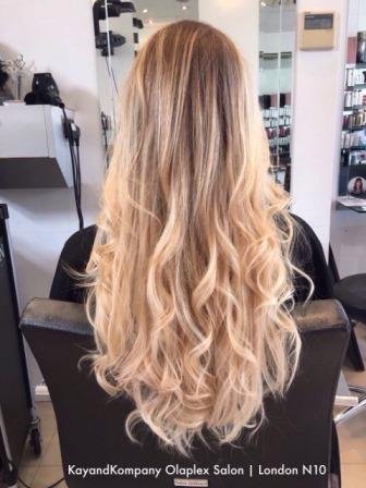 Best Hairdressers Hair Stylist Team Muswell Hill N10 London Very Long Hair Blonde Balayage Olaplex Hairstyles Haircolour Kayandkompany Colour Specialists London N10 Muswellhill Best