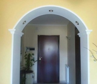 Lavori in cartongesso per interni. affordable decorazione camera da ... Archi in cartongesso